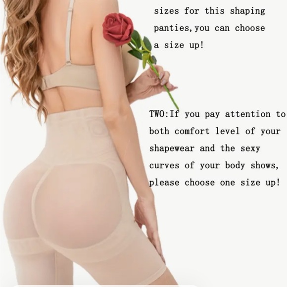 Women's High Waist Shapewear Shorts Tummy Control Compression Slimming - Picture 5 of 11